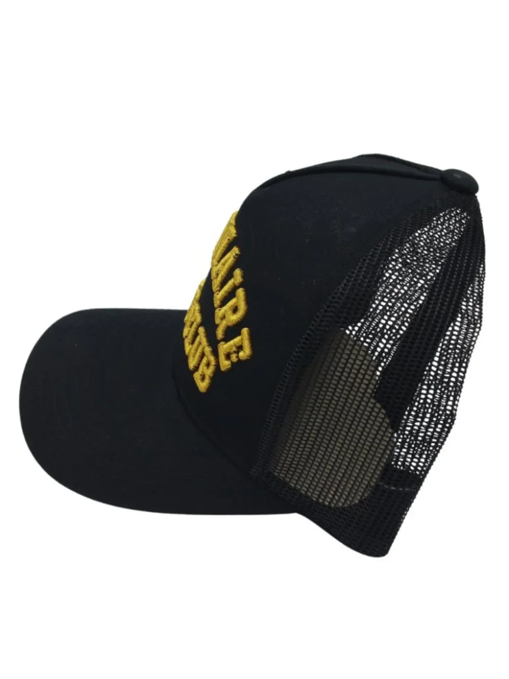 Billionaire Ladies Club Black Gold Embroidered Trucker Hat - NEW